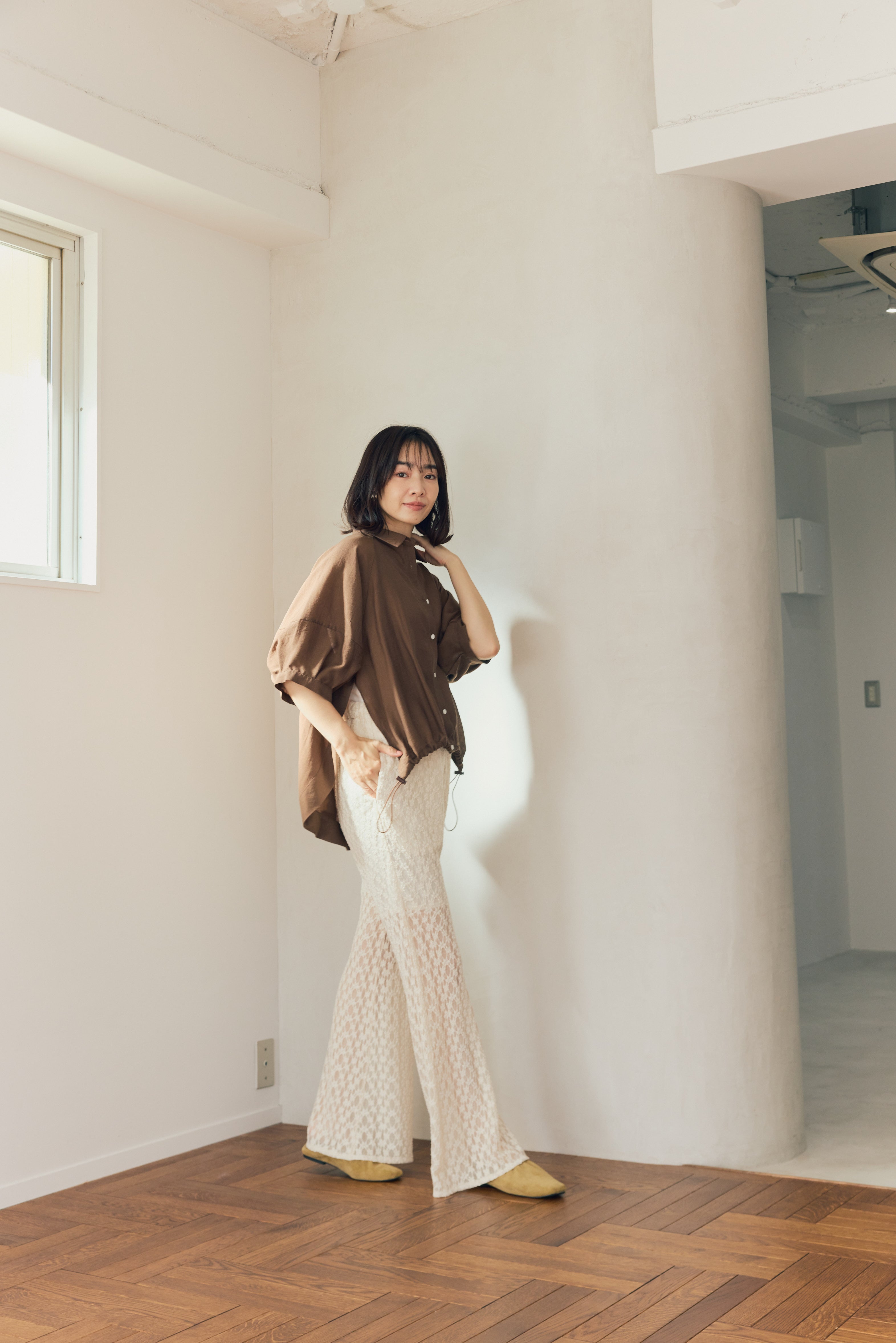 Balloon Sleeve Blouse