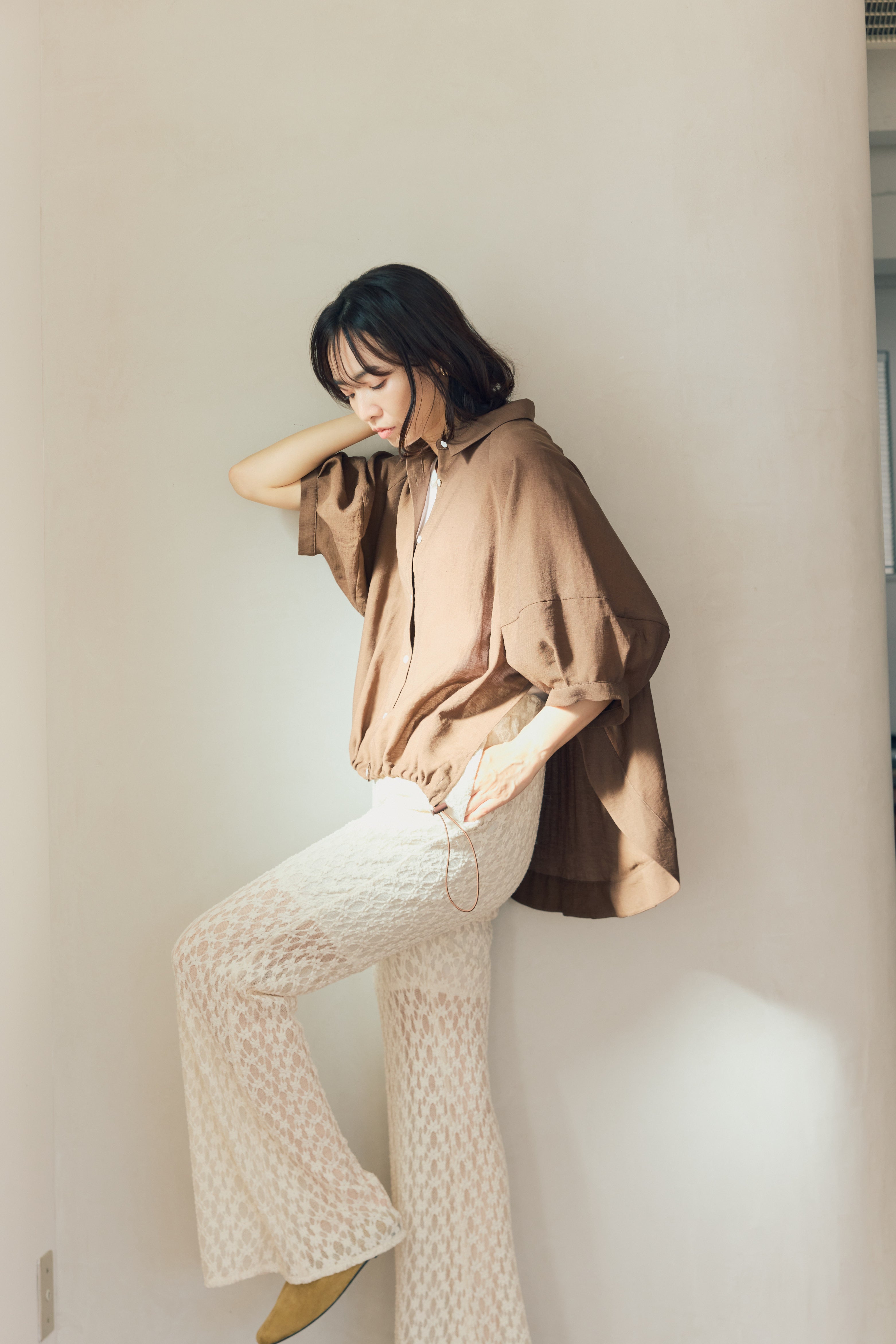 Balloon Sleeve Blouse