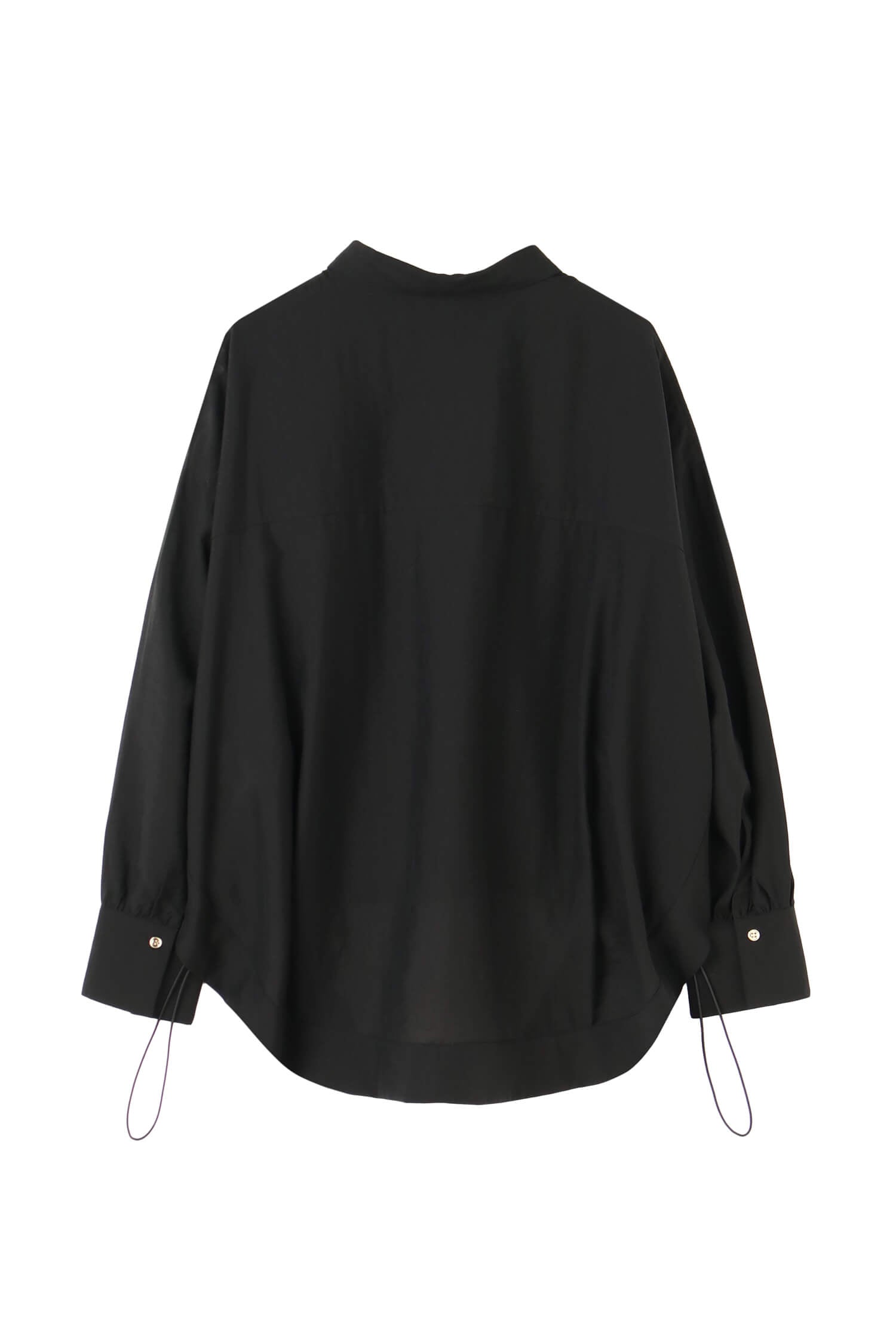 Sheer Collar Spindle Shirt