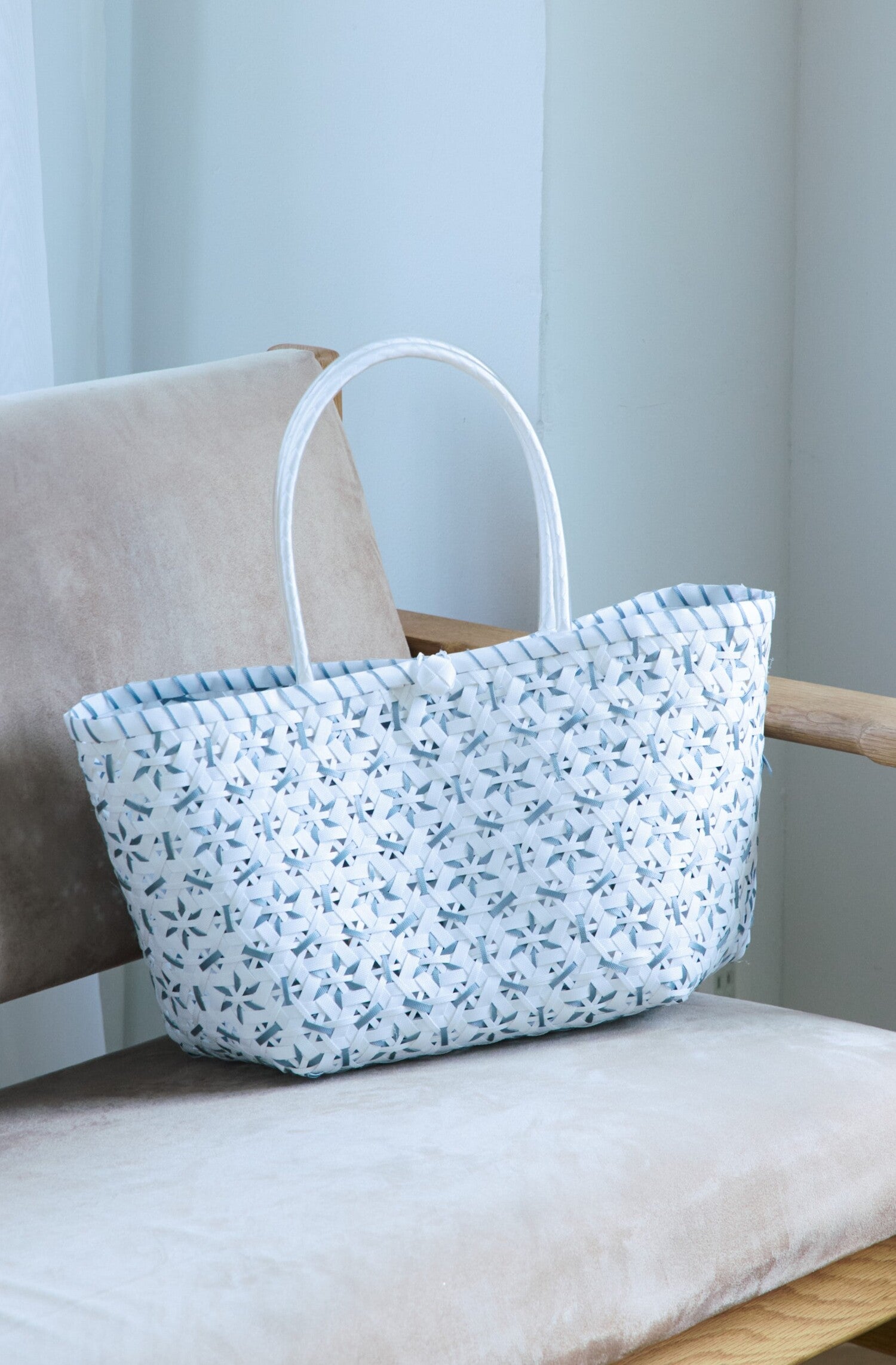 Flower Pattern Market Bag