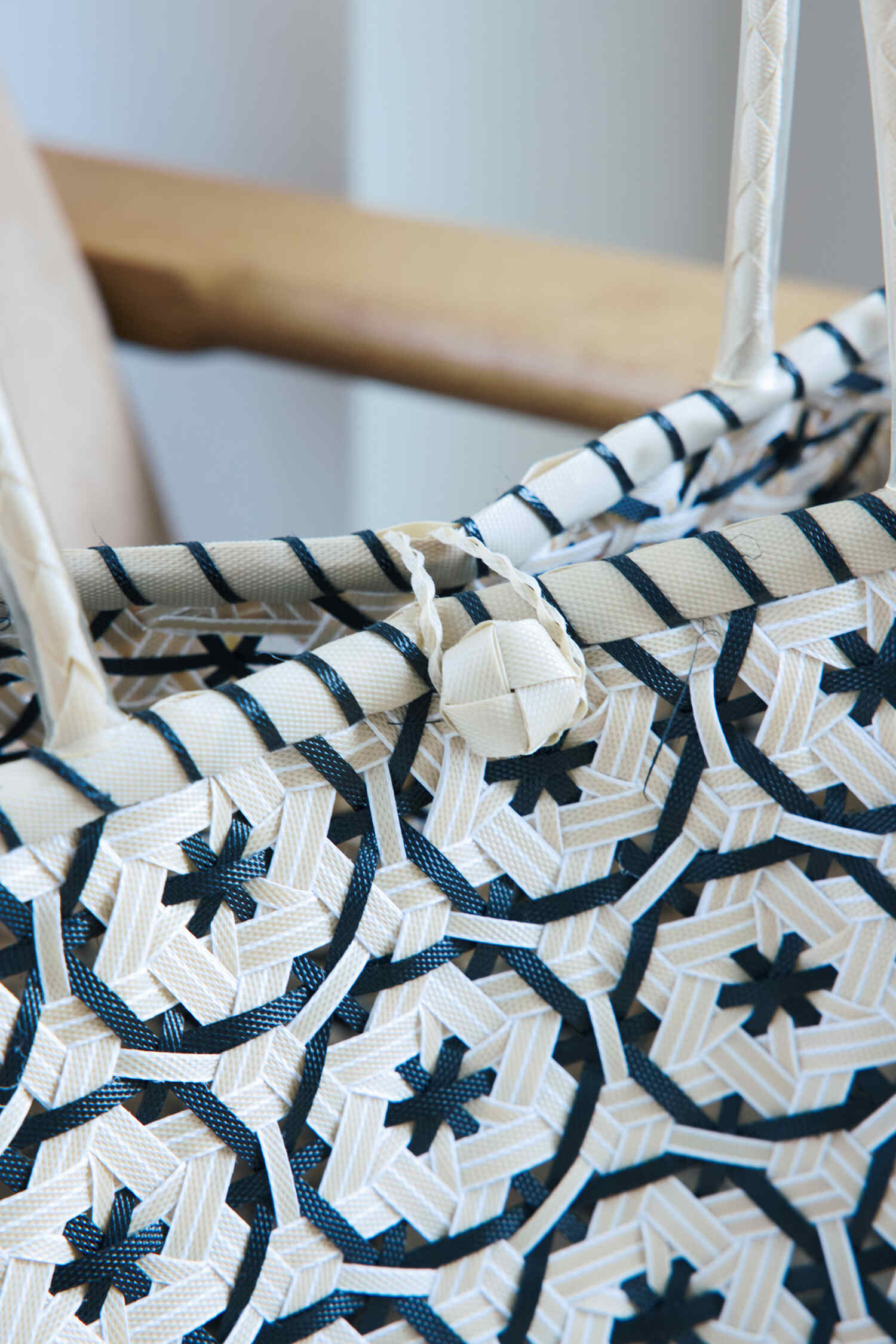 Flower Pattern Market Bag