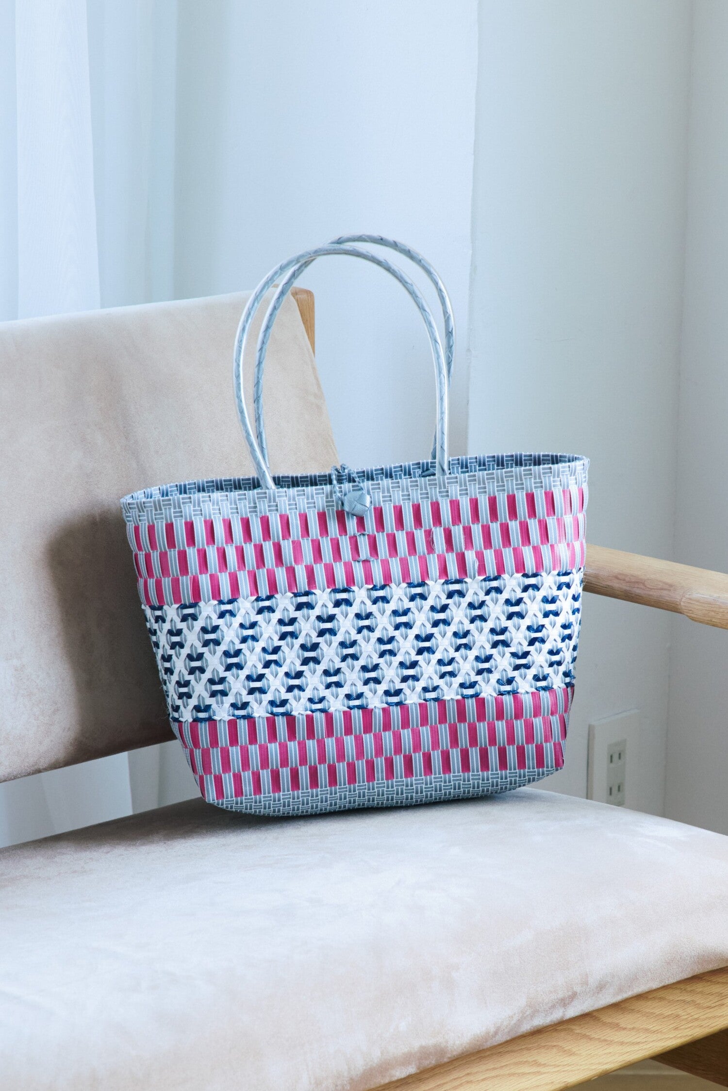 Mixed Color Market Bag