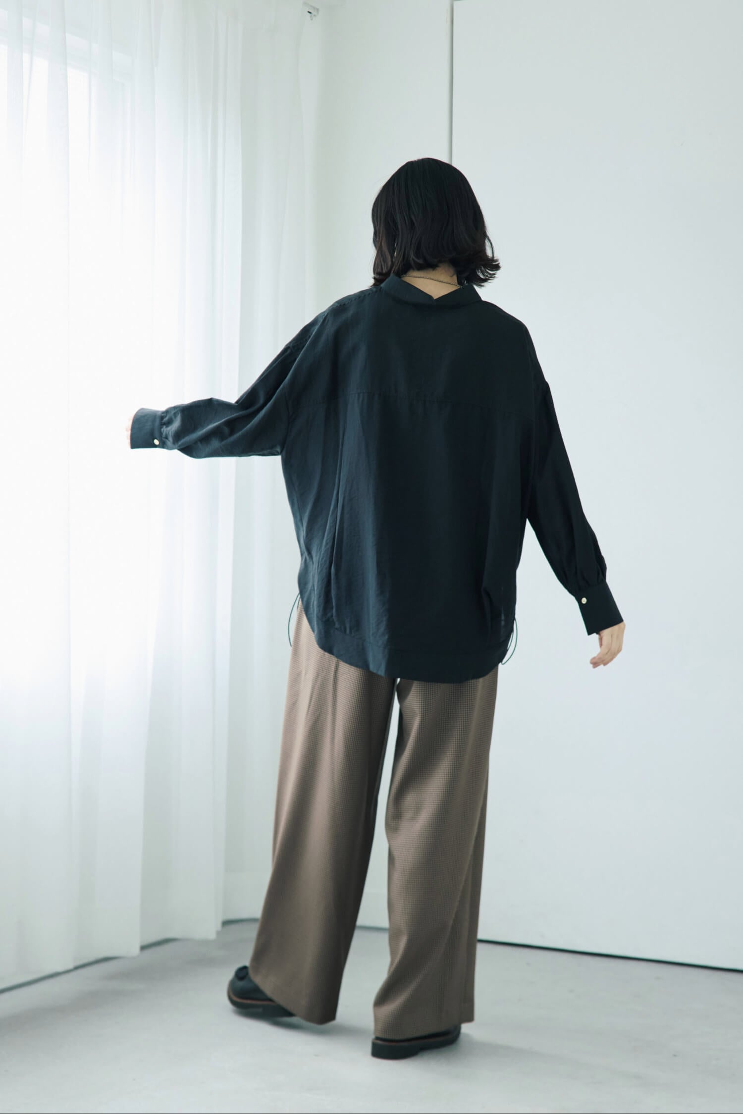 Ganglarb Checked Drawstring Pants