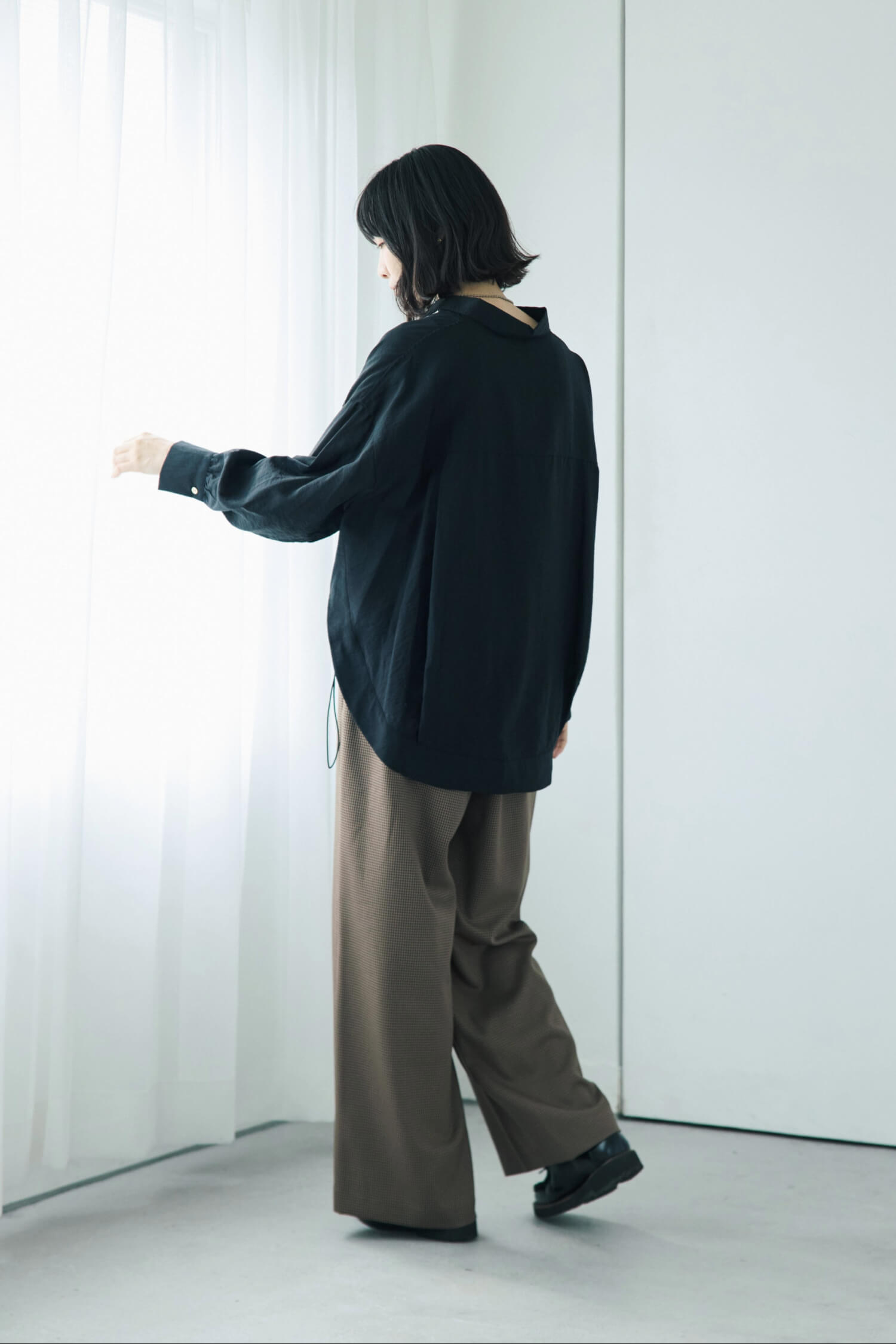 Ganglarb Checked Drawstring Pants