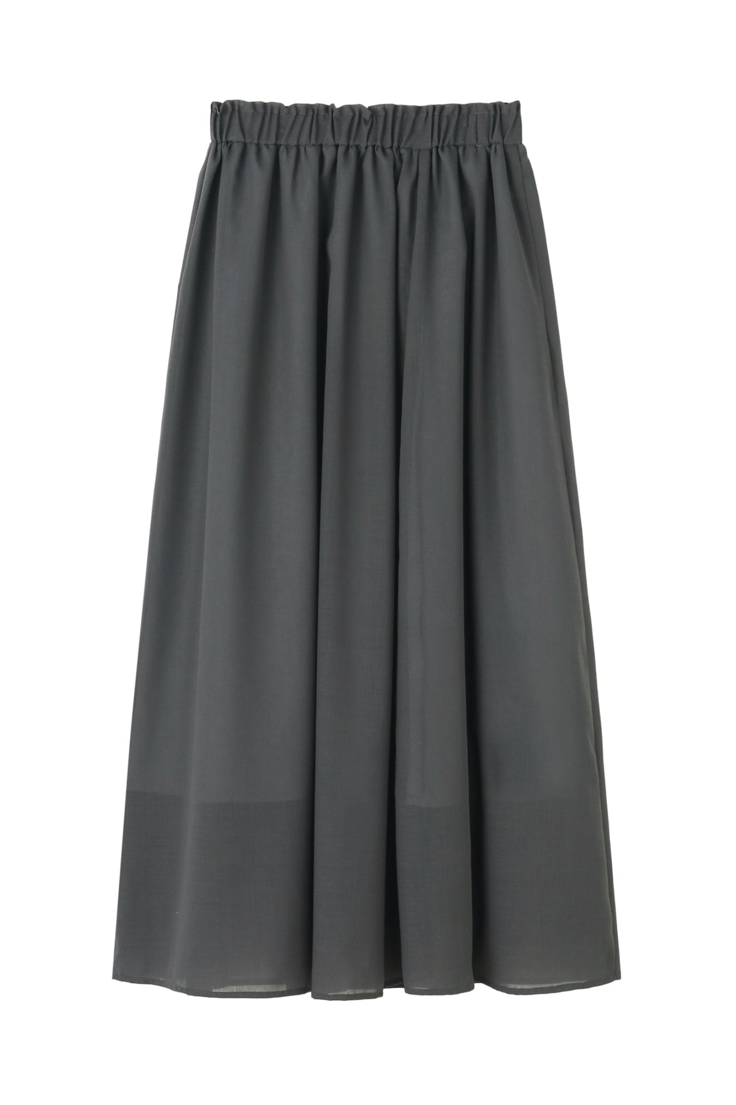 Fine Wool Gathered Skirt