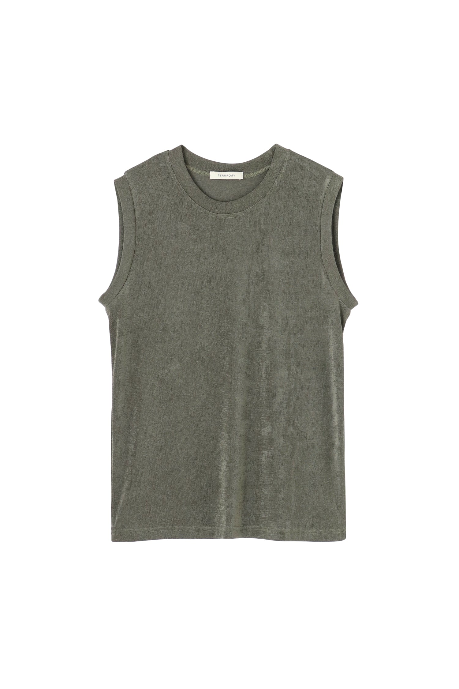 Shiny Sleeveless Tops