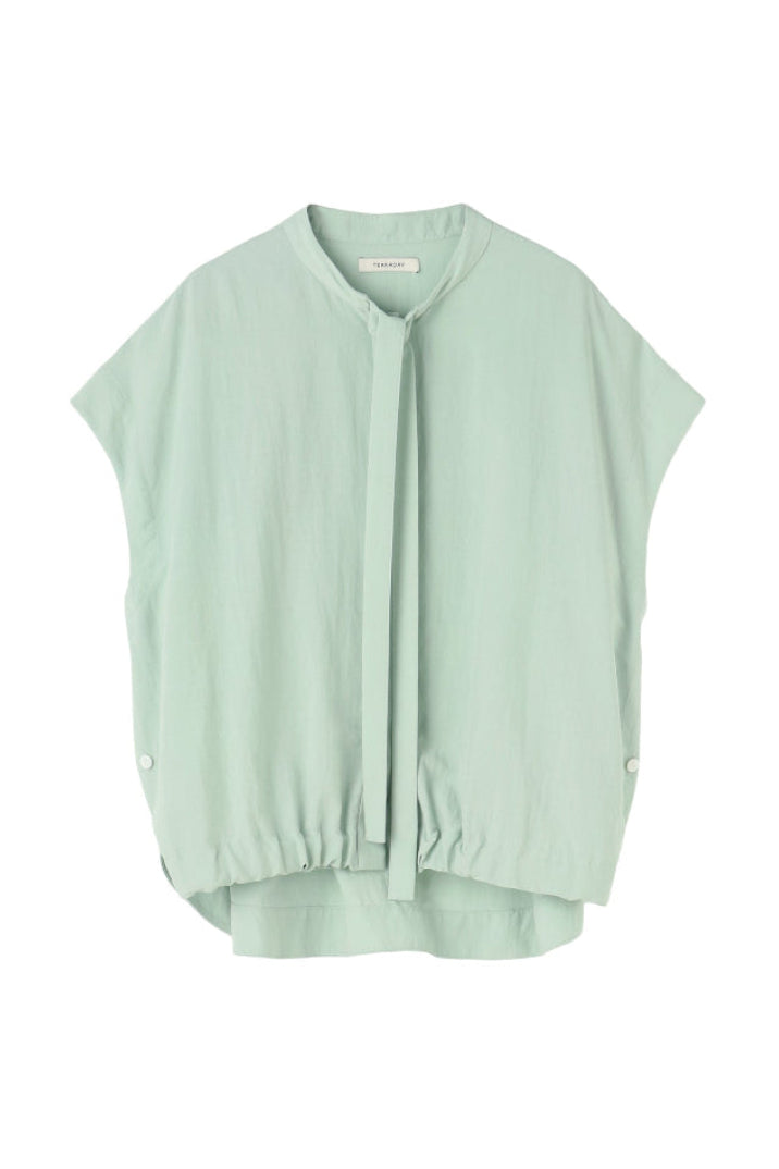 Bow-Tie French Sleeve Blouse