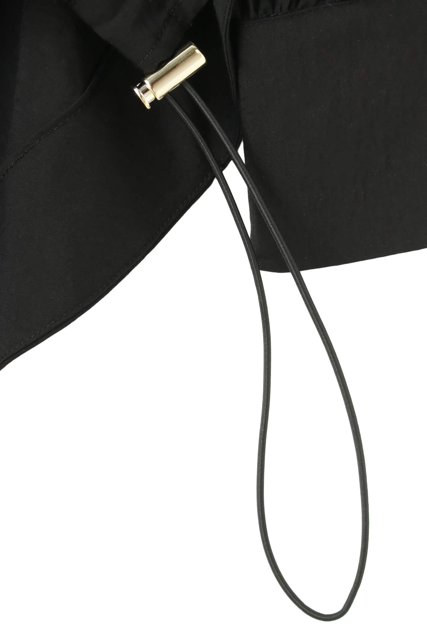 Sheer Collar Spindle Shirt