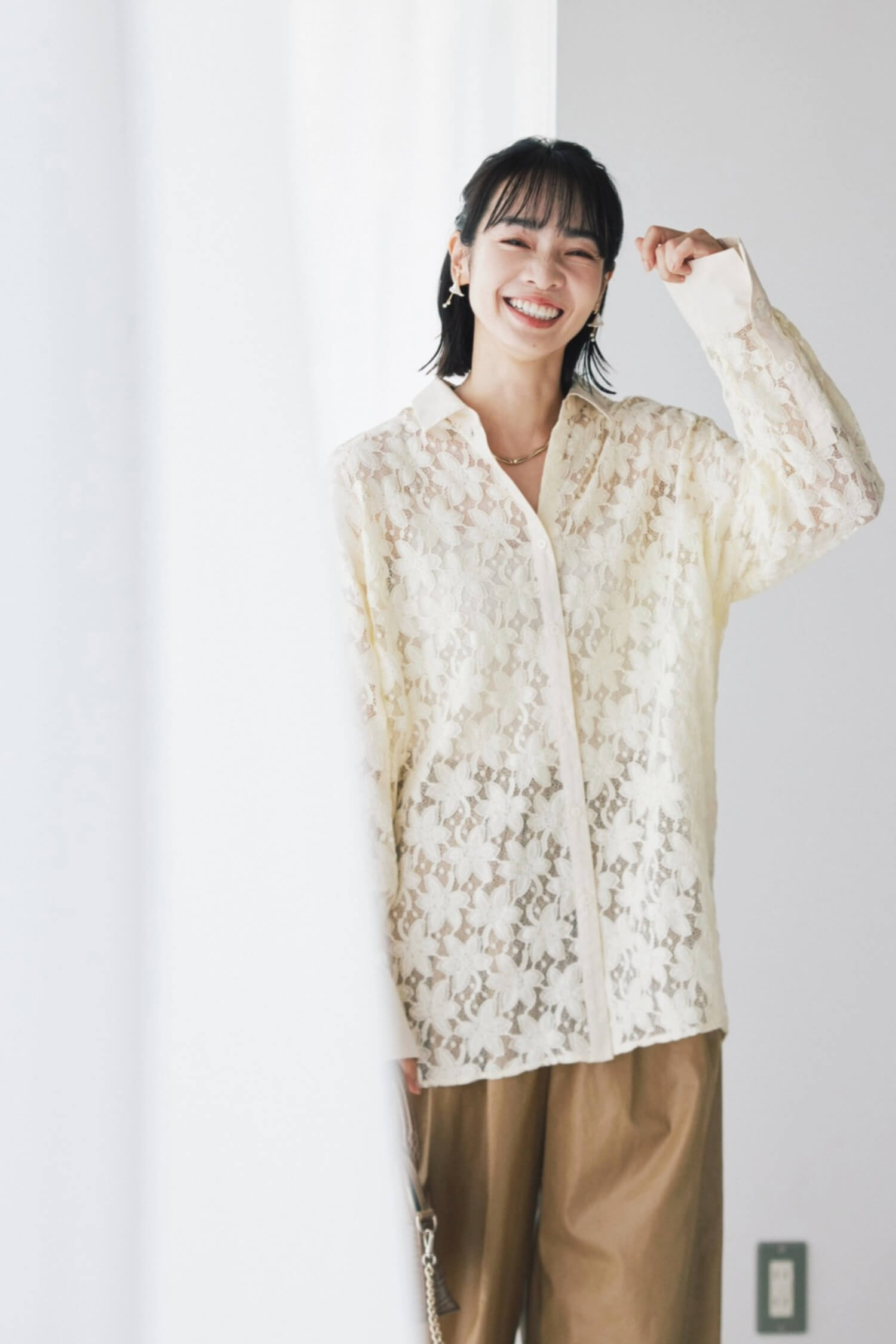 Lace Big Shirt
