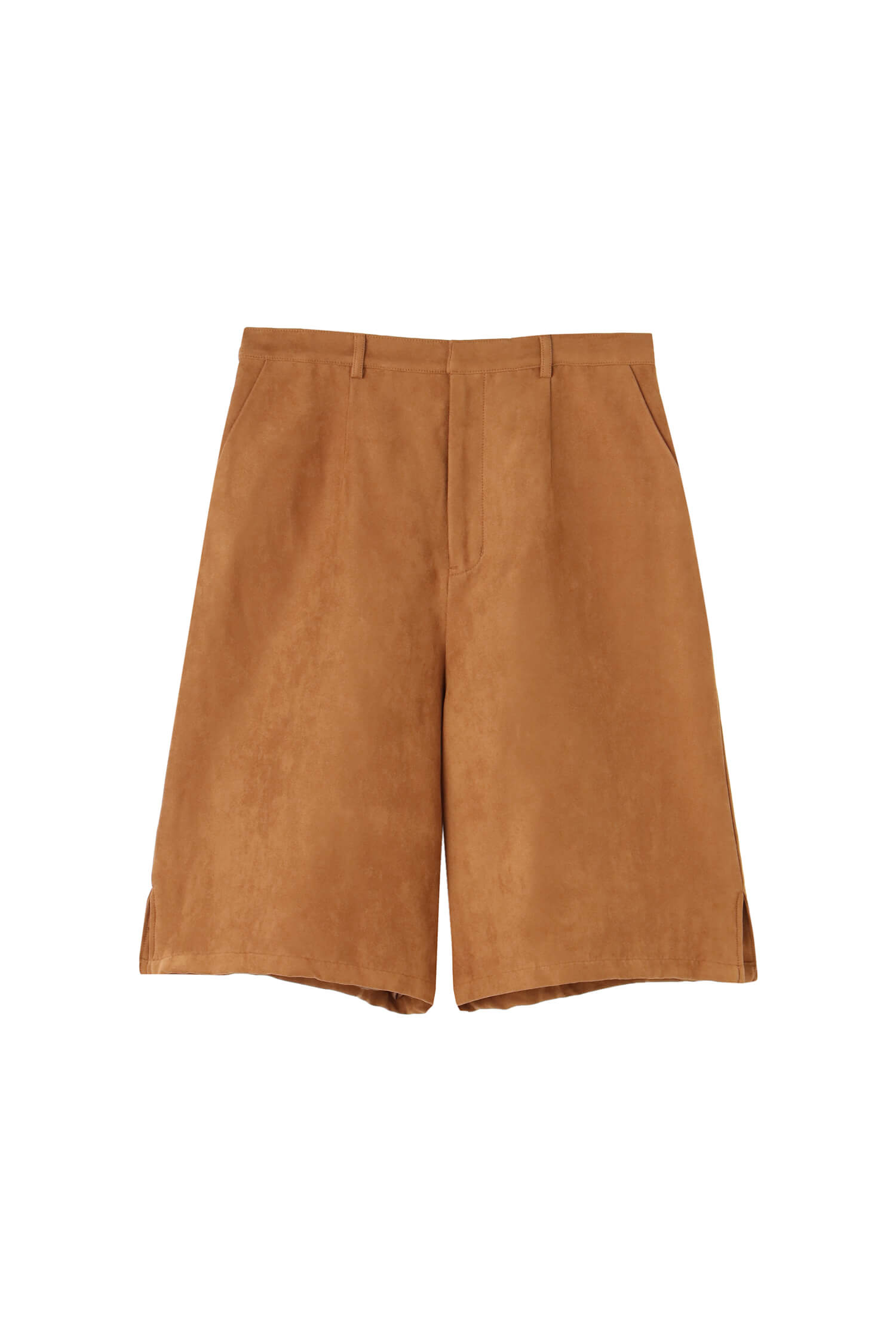 Fake suede Bermudapants
