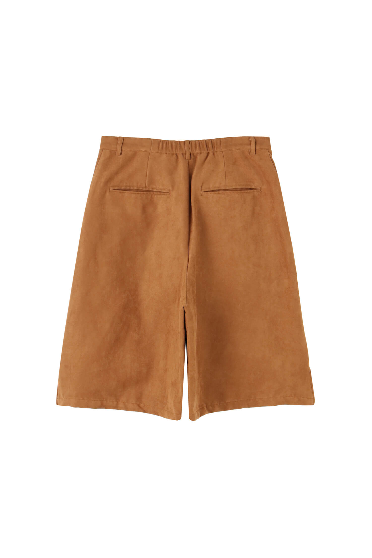 Fake suede Bermudapants