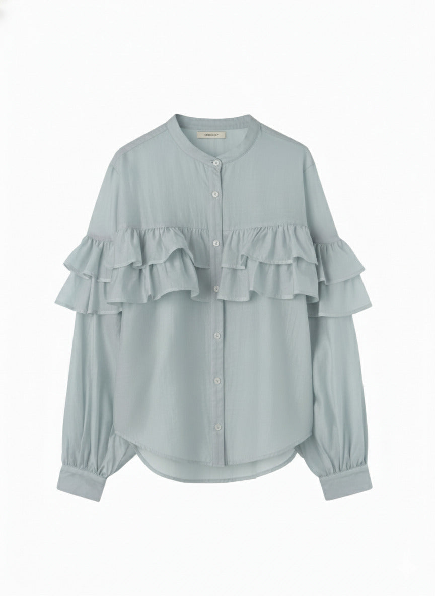 Double Frill Blouse