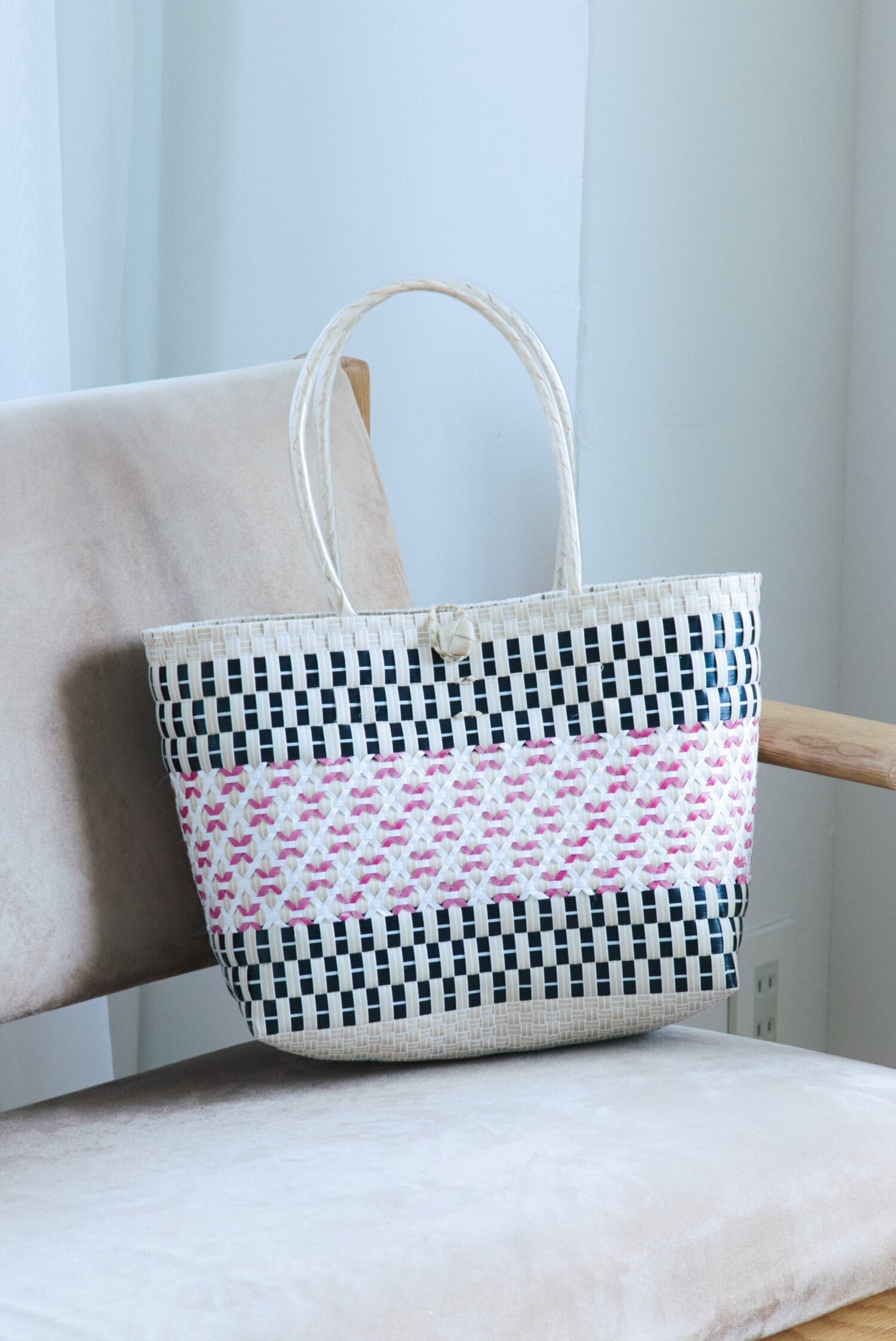 Mixed Color Market Bag