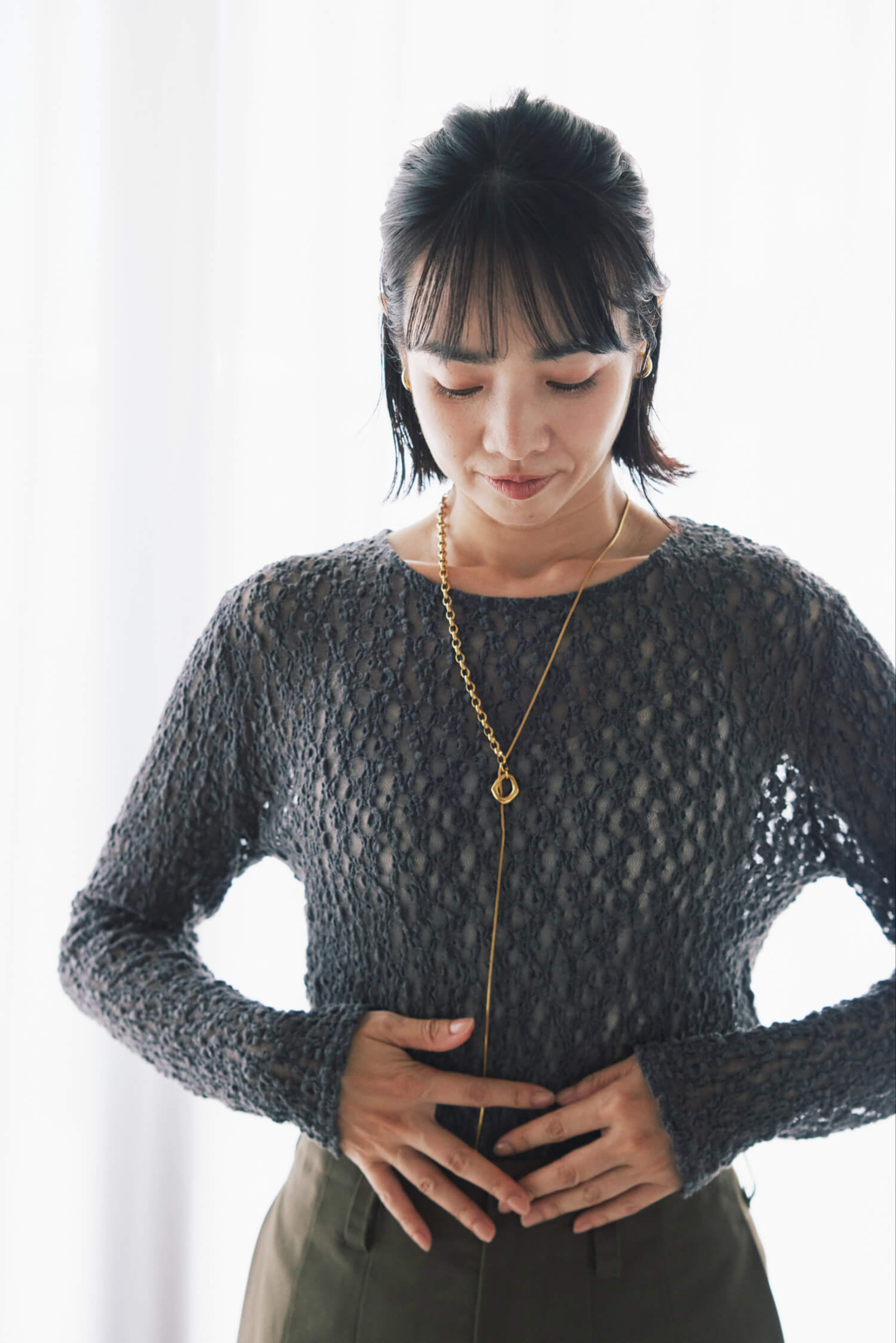 Flower Lace Pullover