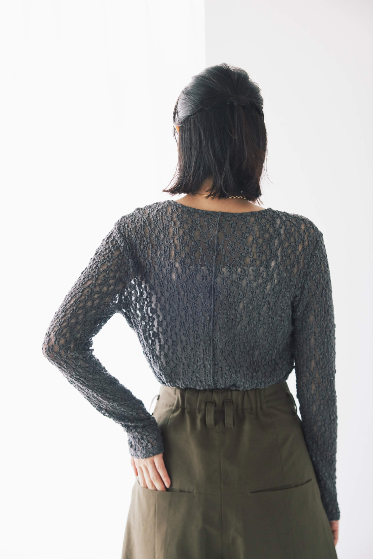 Flower Lace Pullover