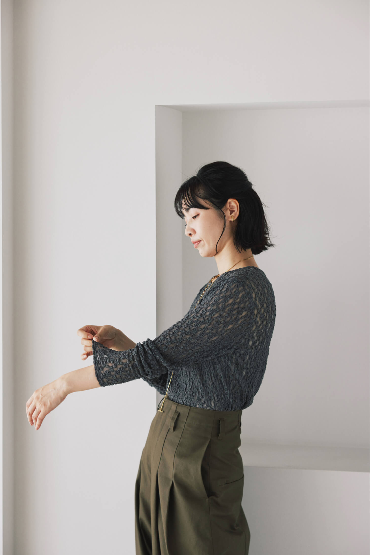 Flower Lace Pullover