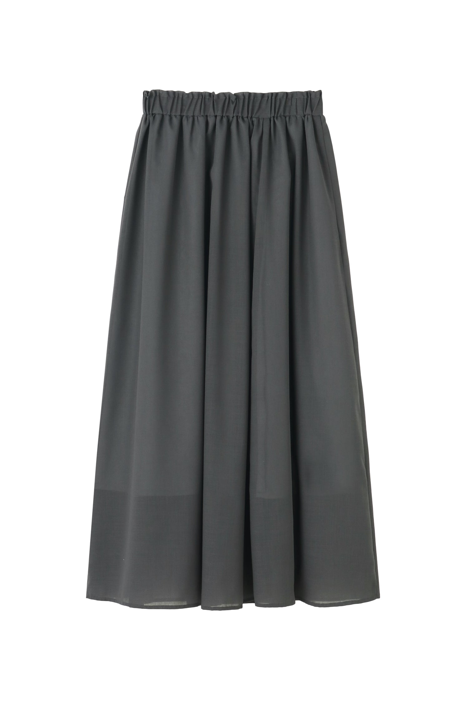 Fine Wool Gathered Skirt